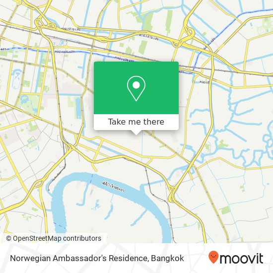 Norwegian Ambassador's Residence map