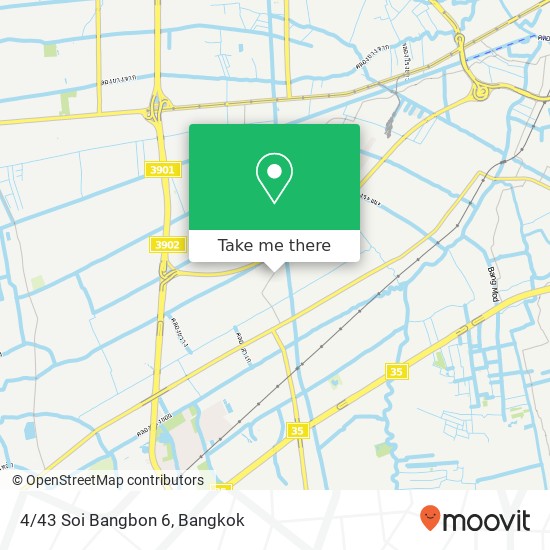 4/43 Soi Bangbon 6 map