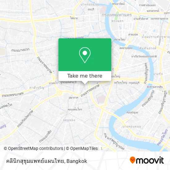 คลินิกสุขุมแพทย์แผนไทย map