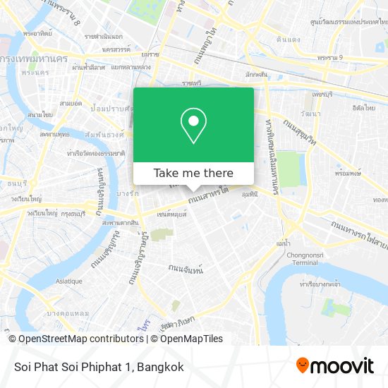 Soi Phat Soi Phiphat 1 map