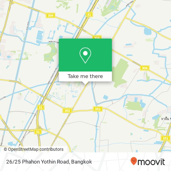 26/25 Phahon Yothin Road map