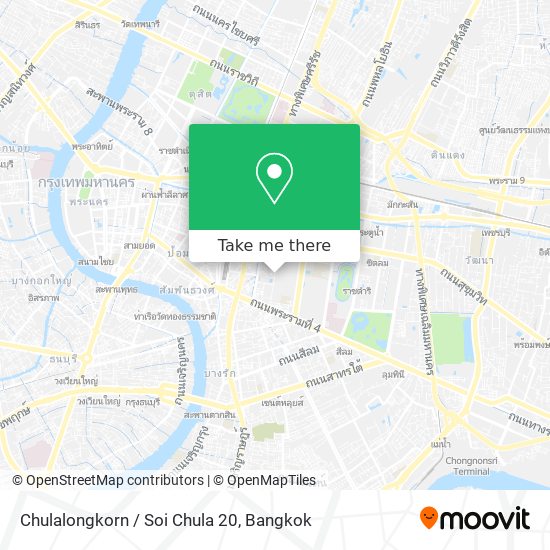 Chulalongkorn / Soi Chula 20 map