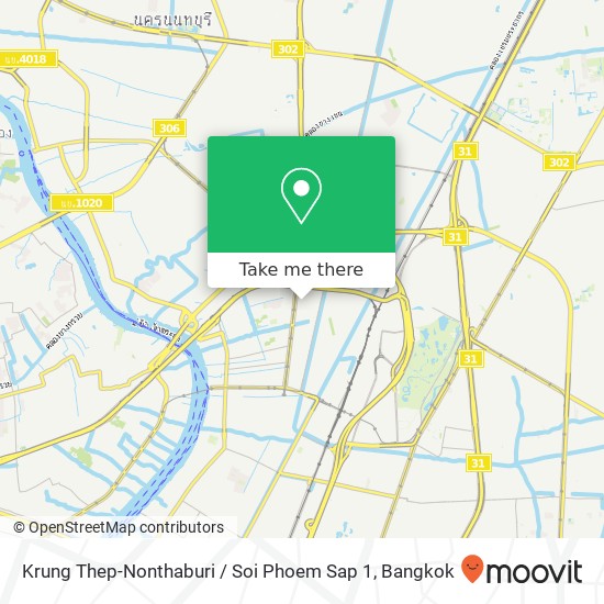 Krung Thep-Nonthaburi / Soi Phoem Sap 1 map