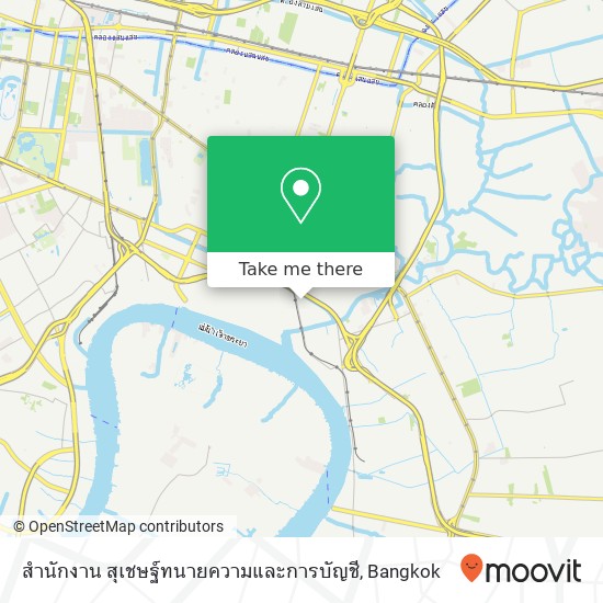 สำนักงาน สุเชษฐ์ทนายความและการบัญชี map