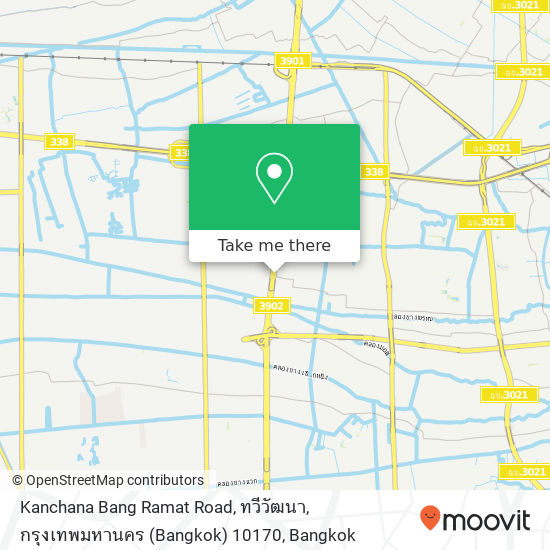 Kanchana Bang Ramat Road, ทวีวัฒนา, กรุงเทพมหานคร (Bangkok) 10170 map