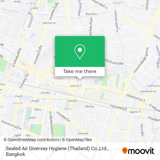 Sealed Air Diversey Hygiene (Thailand) Co.,Ltd. map