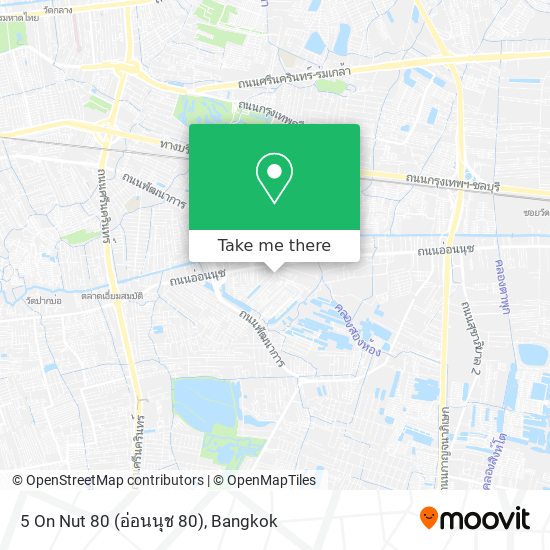5 On Nut 80 (อ่อนนุช 80) map