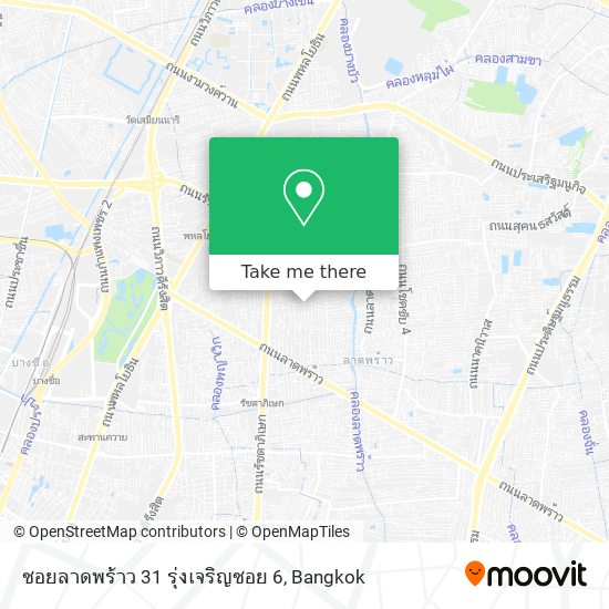 ซอยลาดพร้าว 31 รุ่งเจริญซอย 6 map