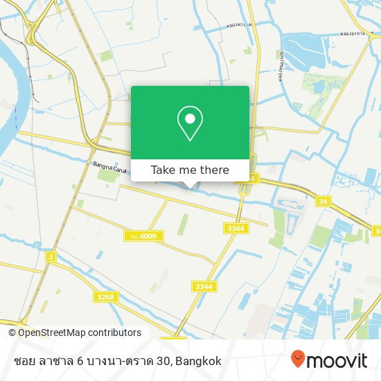 ซอย ลาซาล 6 บางนา-ตราด 30 map