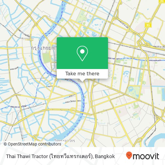 Thai Thawi Tractor (ไทยทวีแทรกเตอร์) map
