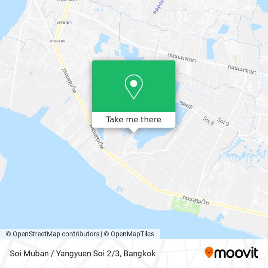 Soi Muban / Yangyuen Soi 2/3 map
