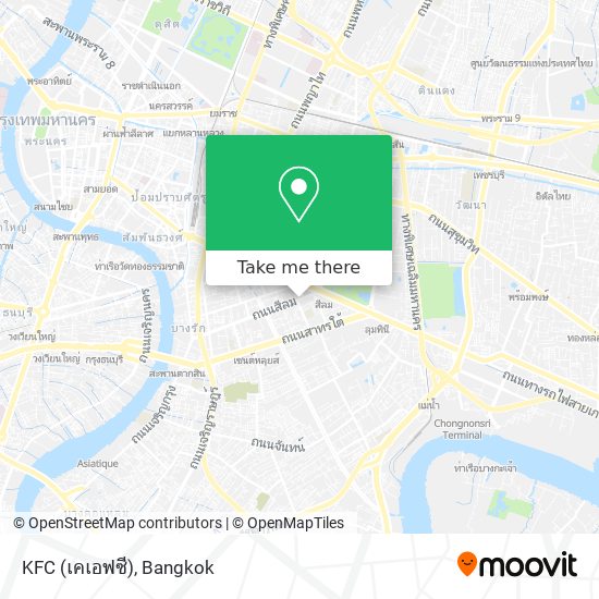 KFC (เคเอฟซี) map