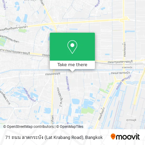 71 ถนน ลาดกระบัง (Lat Krabang Road) map