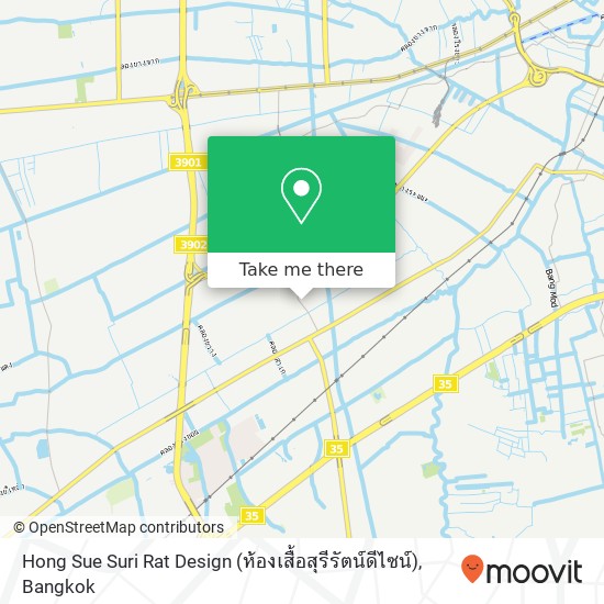 Hong Sue Suri Rat Design (ห้องเสื้อสุรีรัตน์ดีไซน์) map