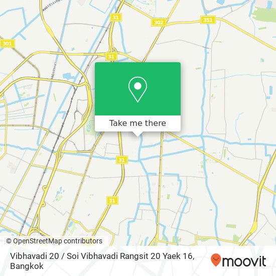 Vibhavadi 20 / Soi Vibhavadi Rangsit 20 Yaek 16 map