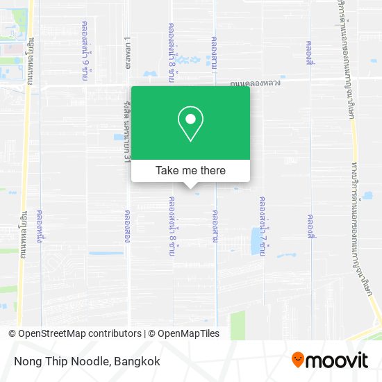 Nong Thip Noodle map