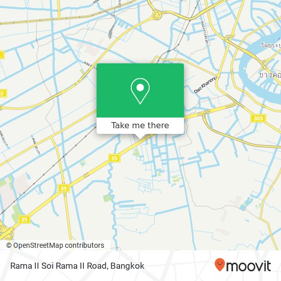 Rama II Soi Rama II Road map