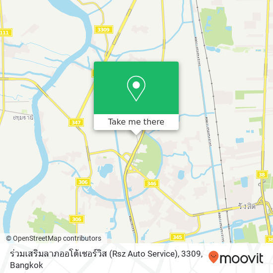 ร่วมเสริมลาภออโต้เซอร์วิส (Rsz Auto Service), 3309 map