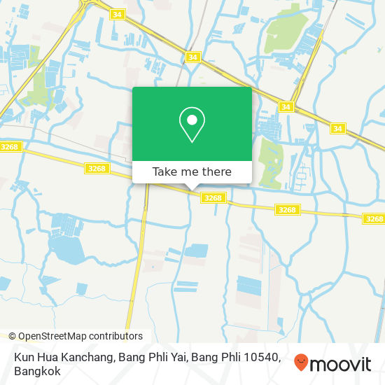 Kun Hua Kanchang, Bang Phli Yai, Bang Phli 10540 map