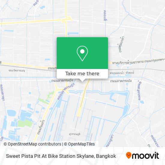 Sweet Pista​ Pit At Bike Station Skylane map
