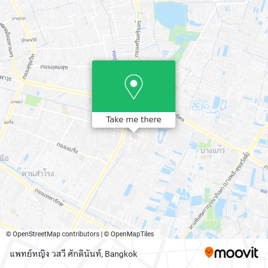 แพทย์หญิง วสวี ศักดินันท์ map