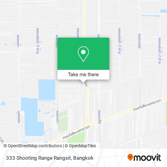 333 Shooting Range Rangsit map