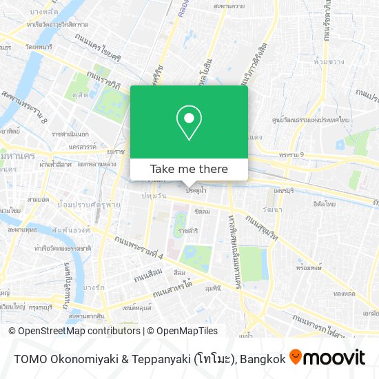 TOMO Okonomiyaki & Teppanyaki (โทโมะ) map
