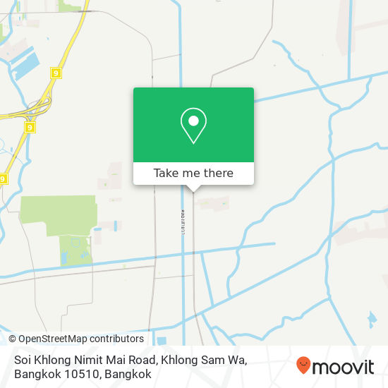 Soi Khlong Nimit Mai Road, Khlong Sam Wa, Bangkok 10510 map