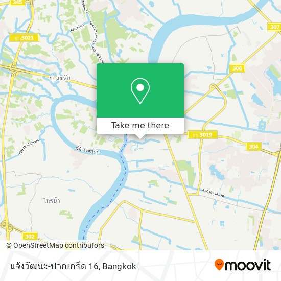 แจ้งวัฒนะ-ปากเกร็ด 16 map