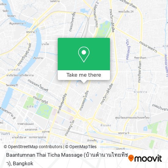 Baantumnan Thai Ticha Massage (บ้านตำนานไทยทิชา) map