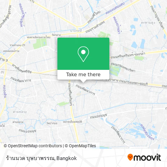 ร้านนวด บุษบาพรรณ map