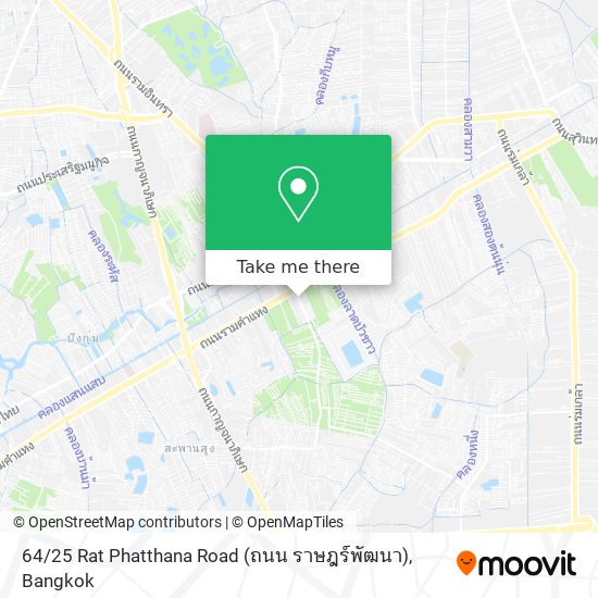 64 / 25 Rat Phatthana Road (ถนน ราษฎร์พัฒนา) map