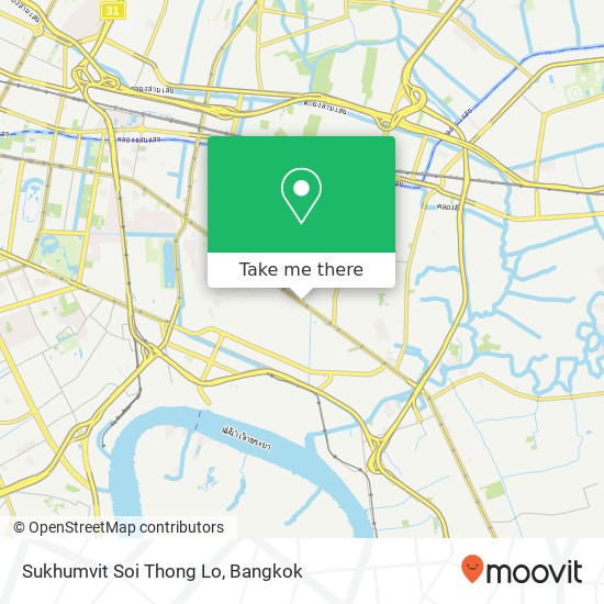 Sukhumvit Soi Thong Lo map