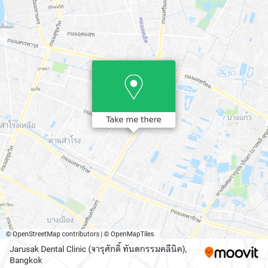 Jarusak Dental Clinic (จารุศักดิ์ ทันตกรรมคลีนิค) map