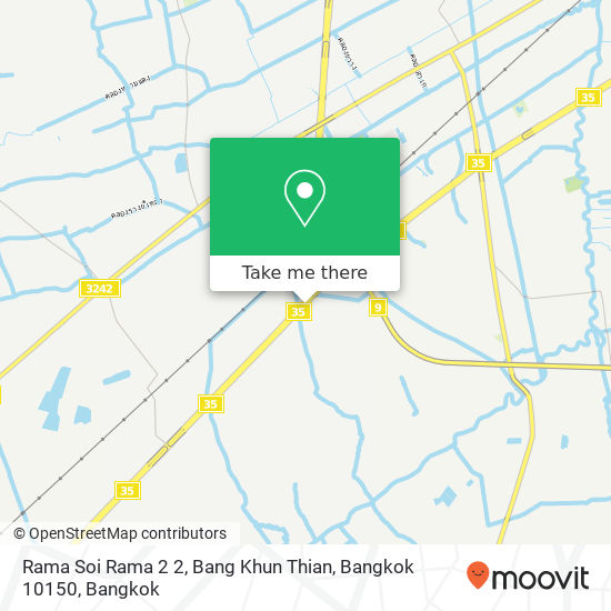 Rama Soi Rama 2 2, Bang Khun Thian, Bangkok 10150 map