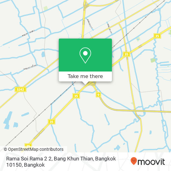 Rama Soi Rama 2 2, Bang Khun Thian, Bangkok 10150 map