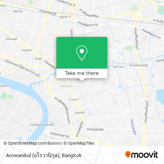 Arowanikul (อโรวานิกุล) map