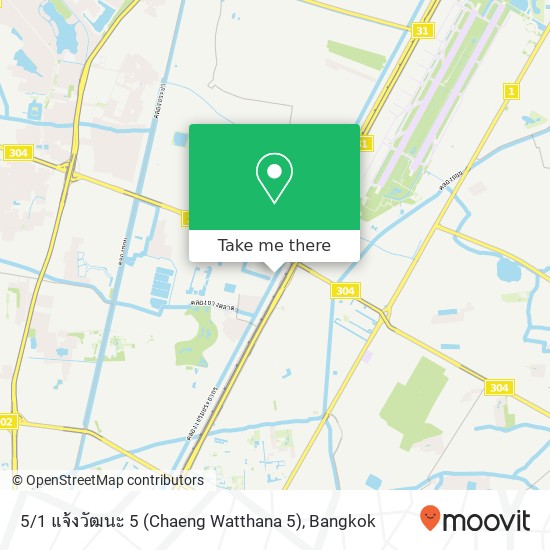 5 / 1 แจ้งวัฒนะ 5 (Chaeng Watthana 5) map