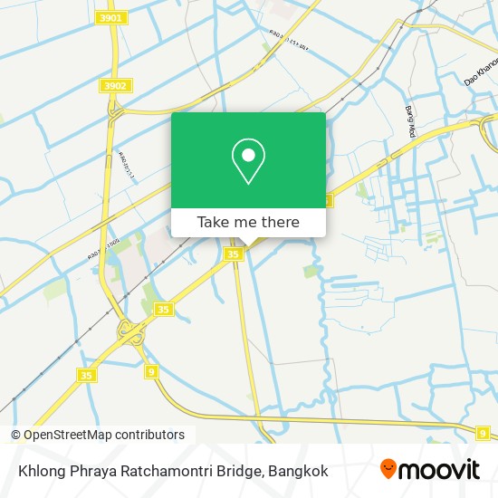 Khlong Phraya Ratchamontri Bridge map