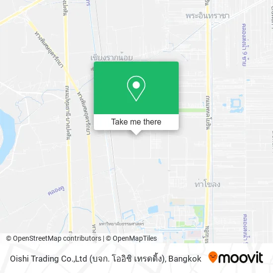 Oishi Trading Co.,Ltd (บจก. โออิชิ เทรดดิ้ง) map