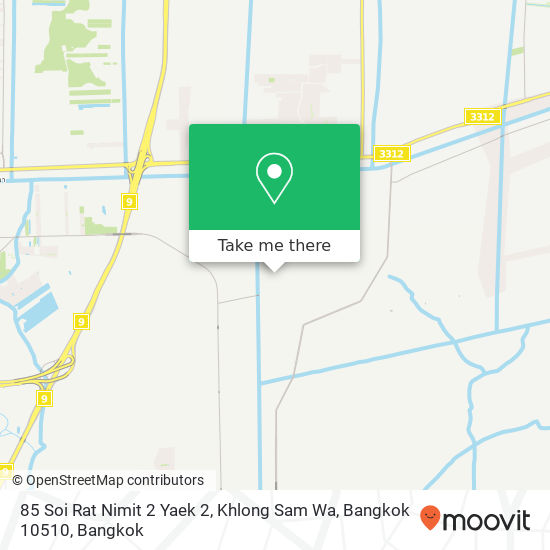 85 Soi Rat Nimit 2 Yaek 2, Khlong Sam Wa, Bangkok 10510 map
