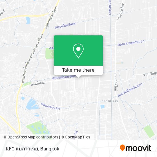 KFC แยกจ่าเฉย map