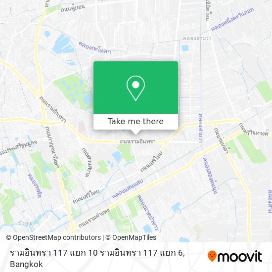 รามอินทรา 117 แยก 10 รามอินทรา 117 แยก 6 map