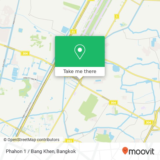 Phahon 1 / Bang Khen map
