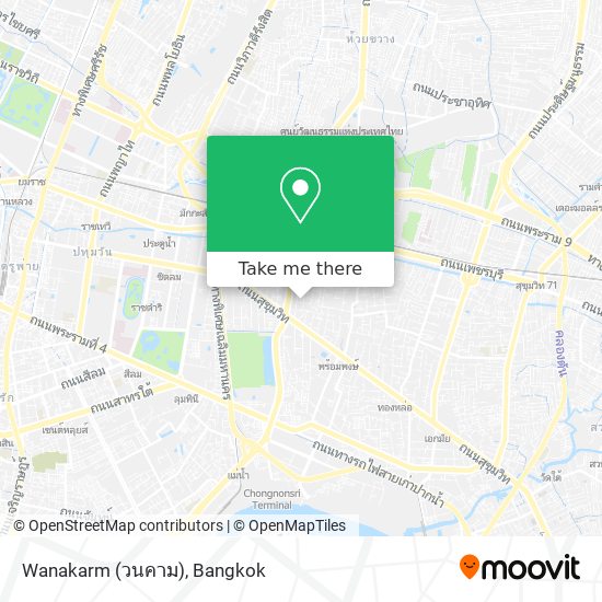 Wanakarm (วนคาม) map