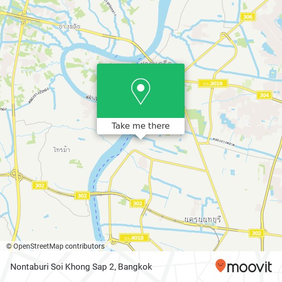 Nontaburi Soi Khong Sap 2 map