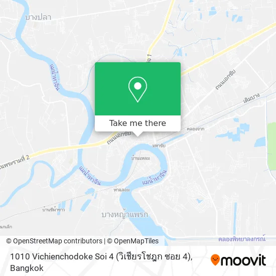 1010 Vichienchodoke Soi 4 (วิเชียรโชฎก ซอย 4) map