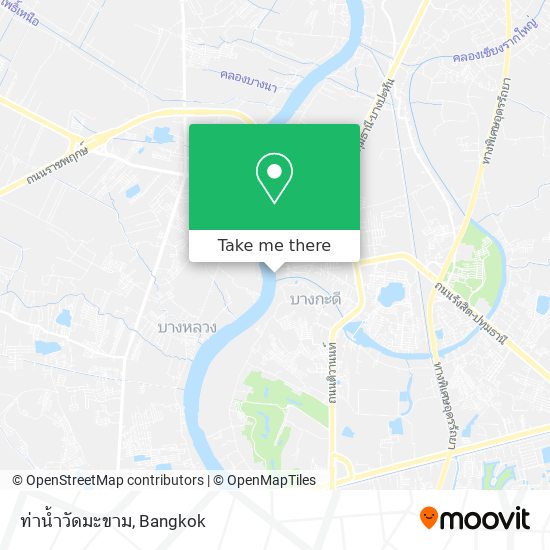 ท่าน้ำวัดมะขาม map
