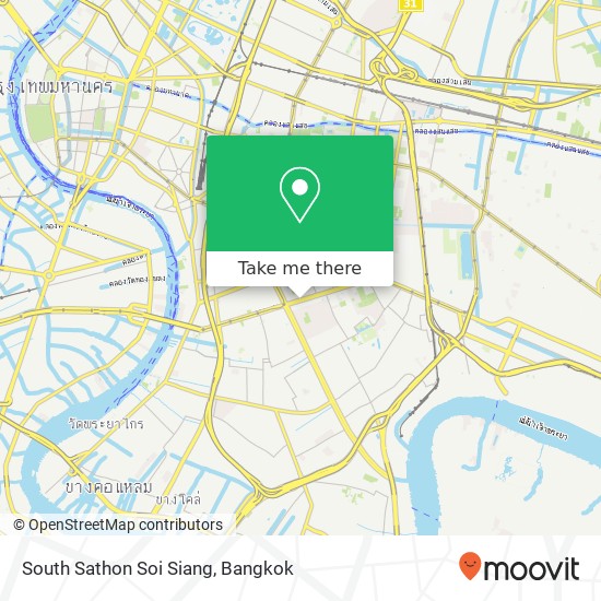 South Sathon Soi Siang map