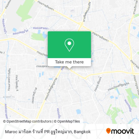 Maroc มาร็อค ร้านที่ PR อูฐใหญ่มาก map